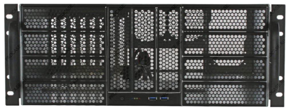 Корпус серверный 4U Procase RE411-D11H0-FC-55