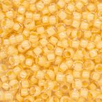 Японский бисер TOHO Round 8/0 (№961), окрашенный изнутри прозрачный