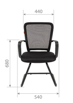 Кресло для конференций CHAIRMAN 698 V, ткань/сетка