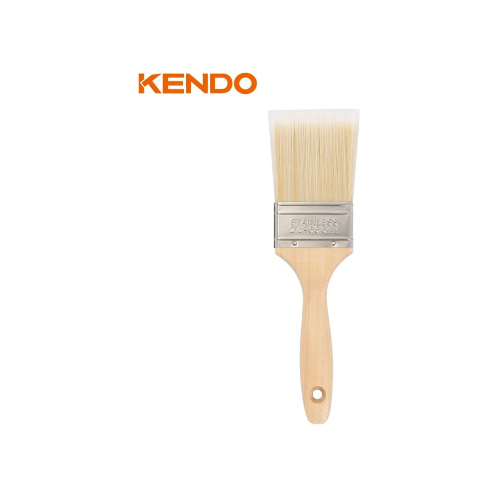 Кисть KENDO 38 мм, с деревянной ручкой 46202