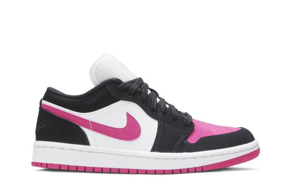 Кроссовки Jordan Air Jordan 1 Low Black Cactus Flower (Женская размерная сетка)