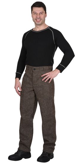 Костюм суконный КЩС брюки+берет (серый)