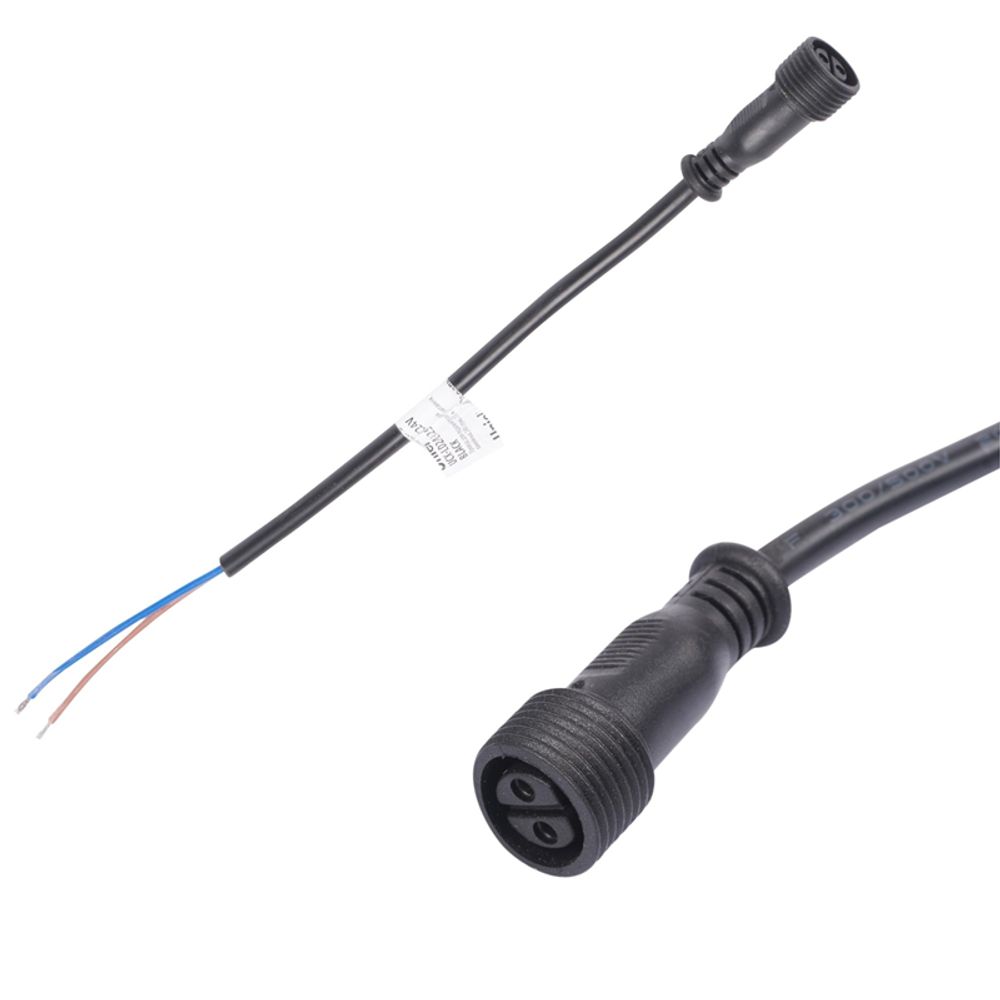 UCX-LL2/L52-10M DC24V BLACK Провод для подключения в линию прожекторов линейных 24V серии L52, L53. TM Uniel