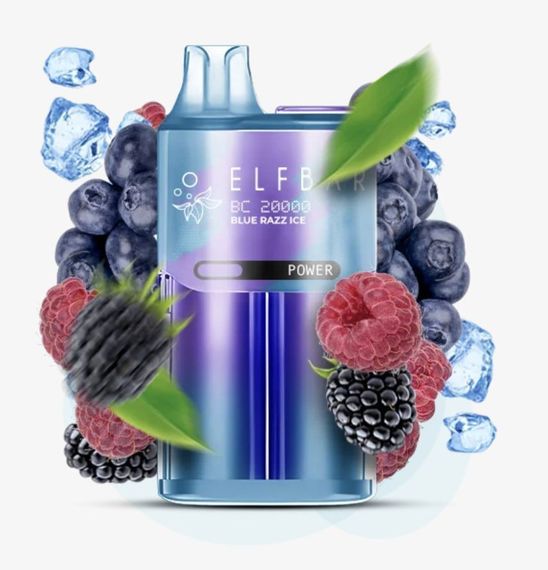 ELF BAR BC20000 - Blue Razz Ice (5% nic)