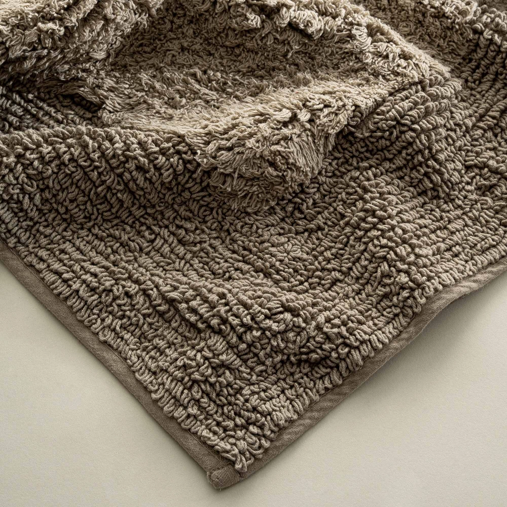 Набор из двух ковриков для ванной Petra | бежевый