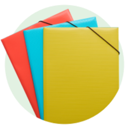 Папки на резинке