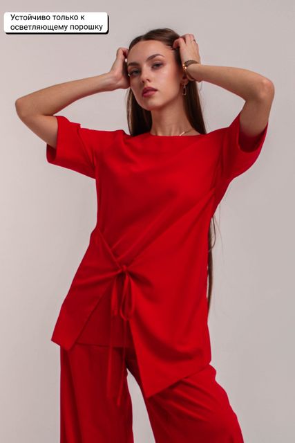 БЛУЗКА AVRORA. PROF красная