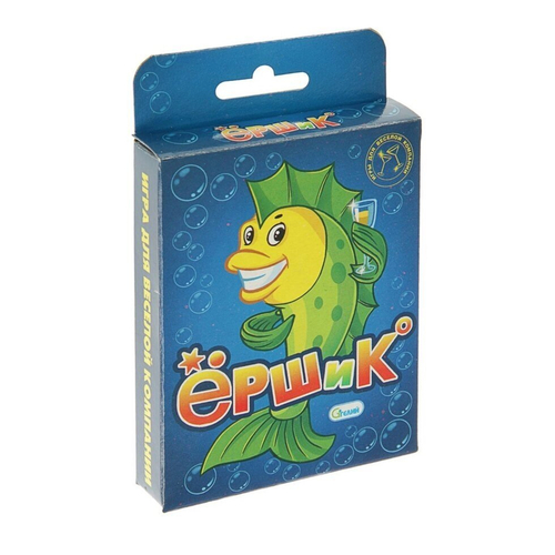 Карточная игра для весёлой компании "Ёршик"