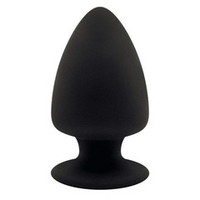 Черная анальная втулка 8см Adrien Lastic Premium Silicone Plug XS