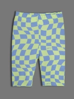 Летний костюм для девочки с велосипедками