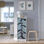 Дверца книжного шкафа - HÖGBO / HOGBO  IKEA/ ХОГБО ИКЕА, 40х97 см,  серо-коричневый