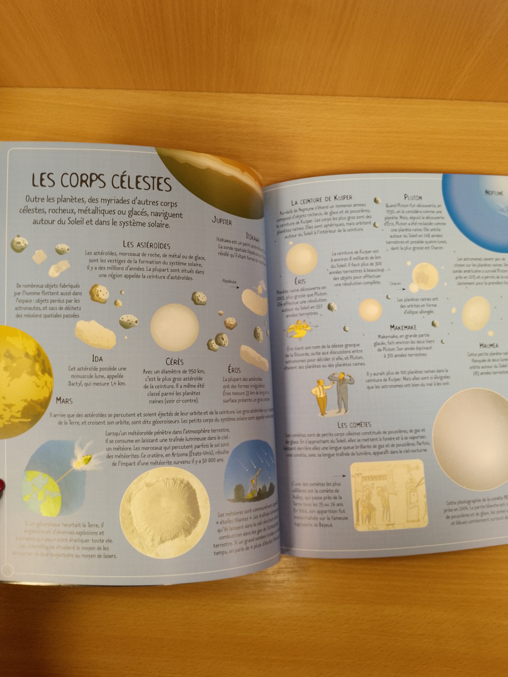 L'astronomie et l'espace - Documentaires en autocollants