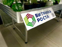 Ценникодержатель на борт 150*1000мм орг.стекло/прозр.