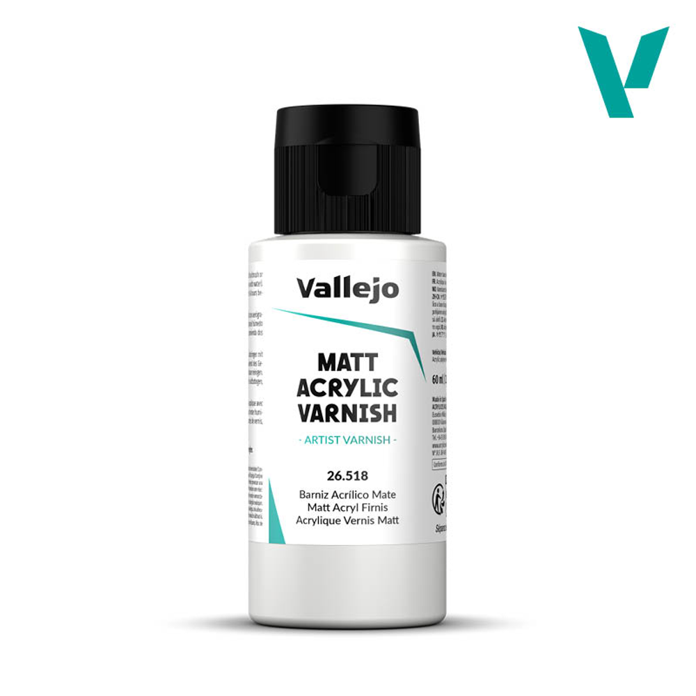 MAT VARNISH 518-60ML. BOTTLE MAT VARNISH 518-60ML. BOTTLE
