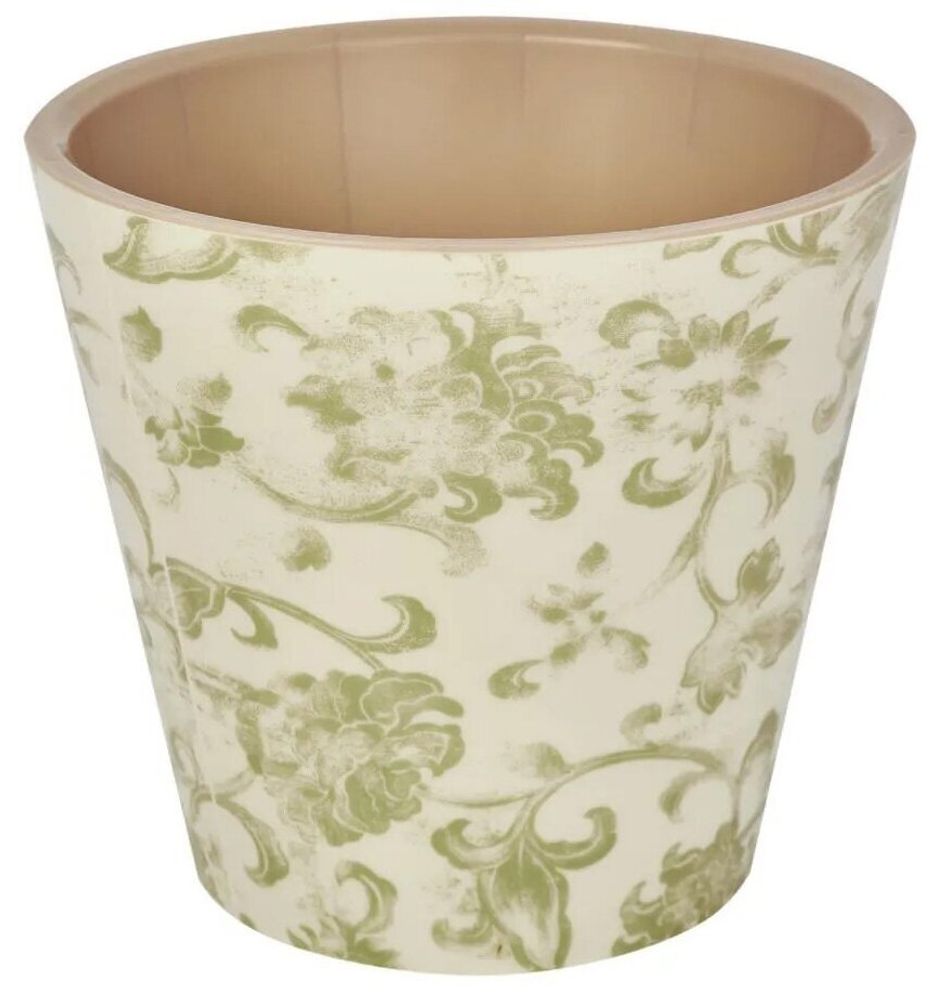 ГОРШОК Д/ЦВЕТОВ LONDON DECO D160ММ 1,6Л ING6204 ИЗЯЩНЫЙ УЗОР