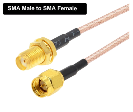 SMA кабель-удлинитель RG316 (тип B) 2м