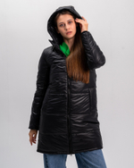 Полупальто зимнее "Альфа" черный