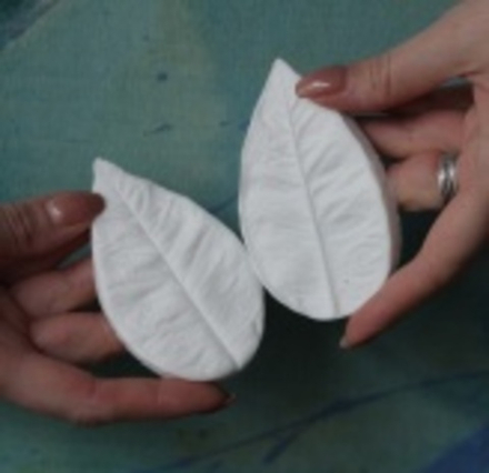 Силиконовый молд - вайнер лист пуансеттии