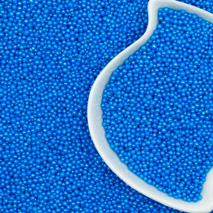 Посыпка кондитерская «Жемчуг 2 мм» (цвет СИНИЙ) 1 кг)