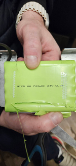 Ремонт аккумулятора 24V GEZE Ecdrive