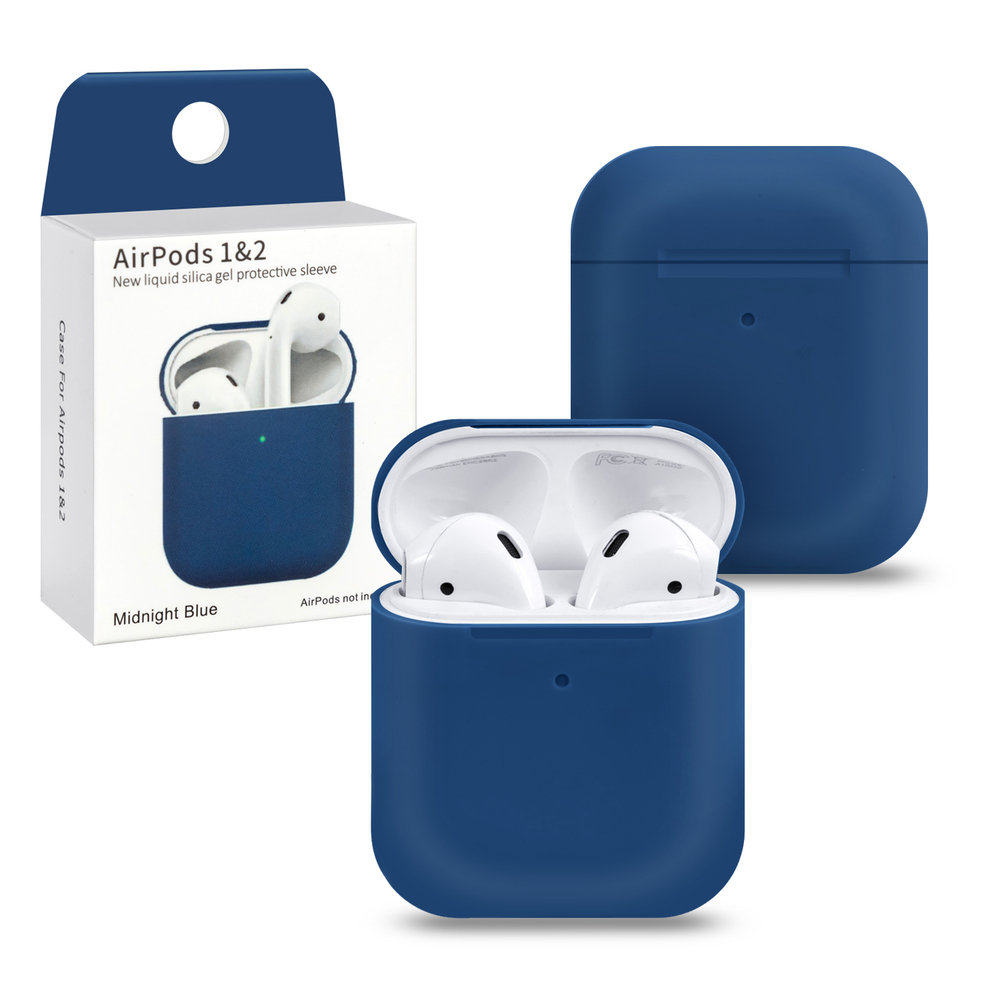 Чехол для AirPods/AirPods 2 Slim Midnight blue