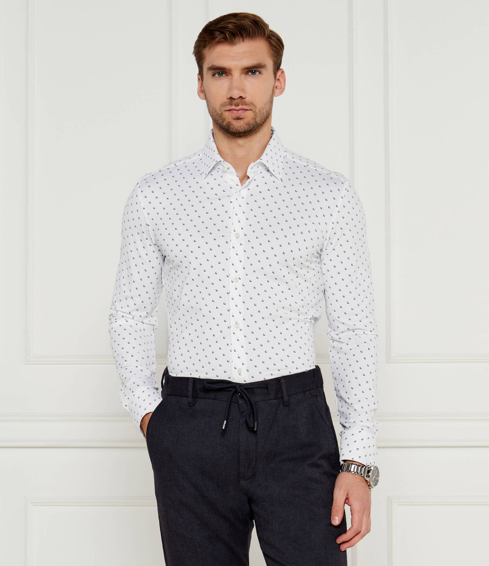 Рубашка P-HANK-kent BOSS BLACK - белый(50527513)