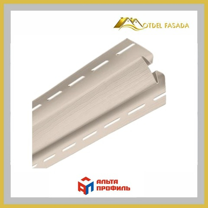 Планка внутренний угол Альта Профиль Blockhouse Т-13 Бежевый 3м