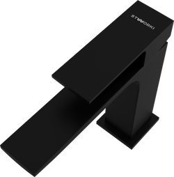 Смеситель для раковины STWORKI Карлстад S35010BK черный