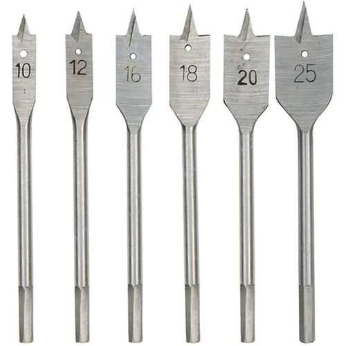 Набор сверл перовых (6 шт; 10-25 мм) по дереву SPARTA 704055