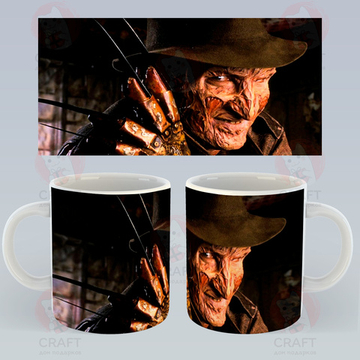 Кружка "Кошмар на улице Вязов - Фредди Крюгер"