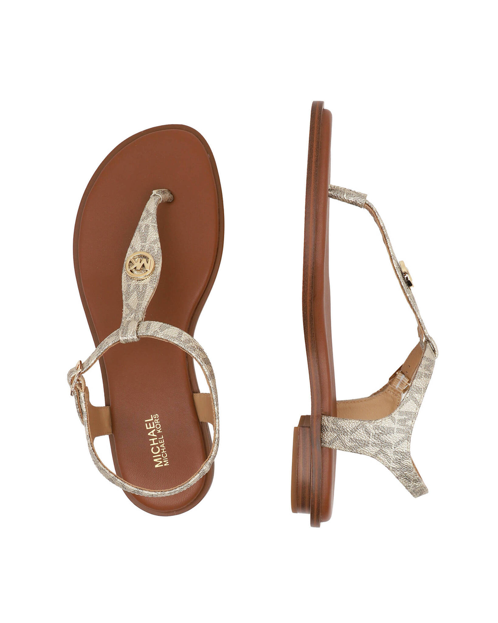 Босоножки MALLORY THONG Michael Kors - золотой(40T1MAFA3B)