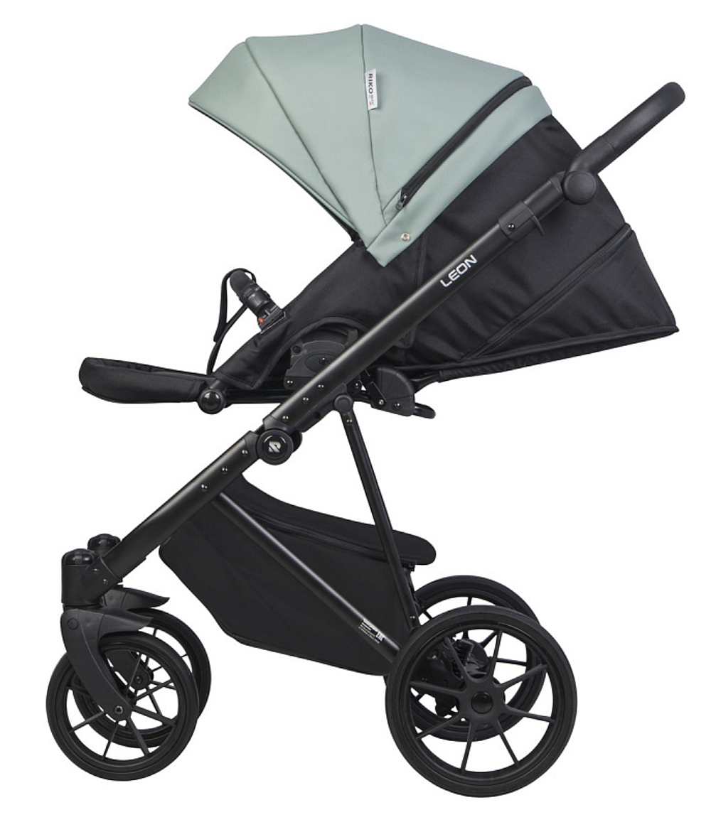 Детская коляска Riko Basic Leon 2 в 1 01 Green зеленый