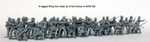 ACW120 American Civil War Union Infantry in sack coats Skirmishing 1861-65 2