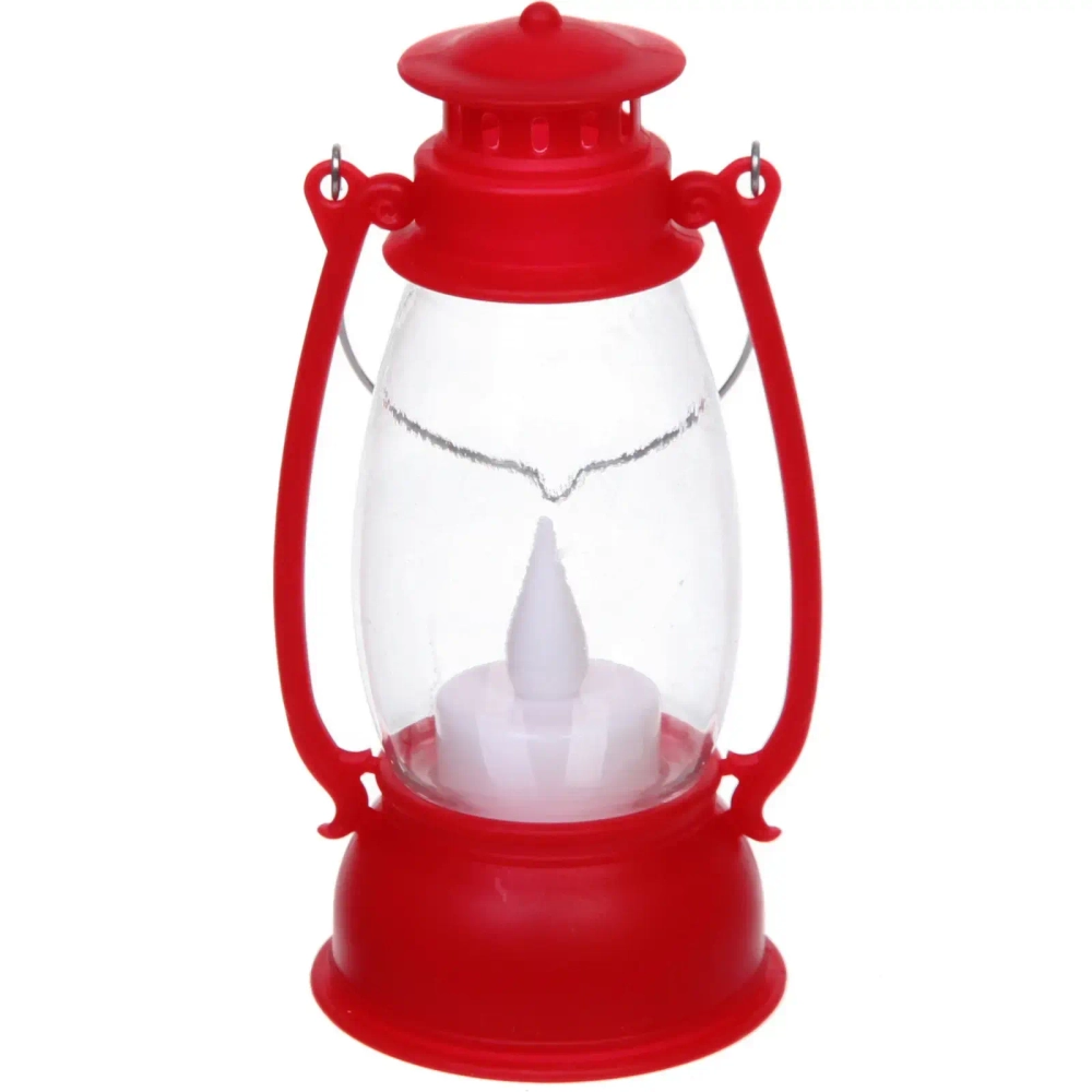 Сувенир с подсветкой «Лампа - Семейный вечер» 6*6*13 см, Красный