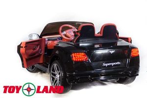 Детский электромобиль Toyland Bentley Continental Supersports Черный