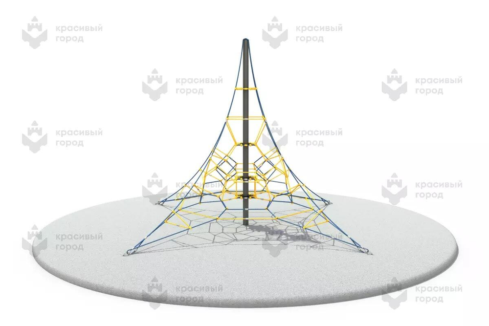 Пирамида канатная 6м
