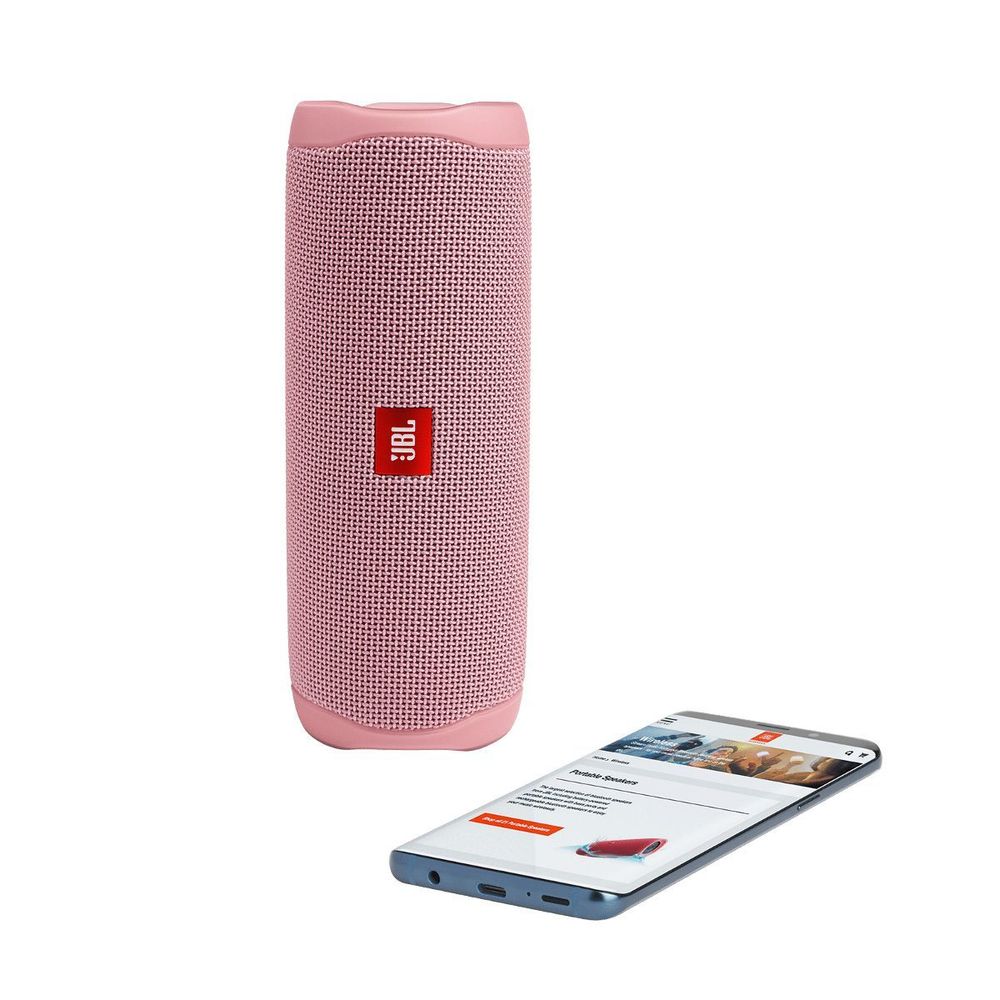 Портативная колонка JBL Flip 5 Pink - 5