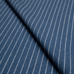 Футер 2-х нит. с рисунком, 95% хлопок, 5% ПУ(эластан), 240 гр/м2, джинсовый/св.серый (20137)