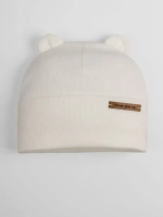 Шапка детская с ушками на осень