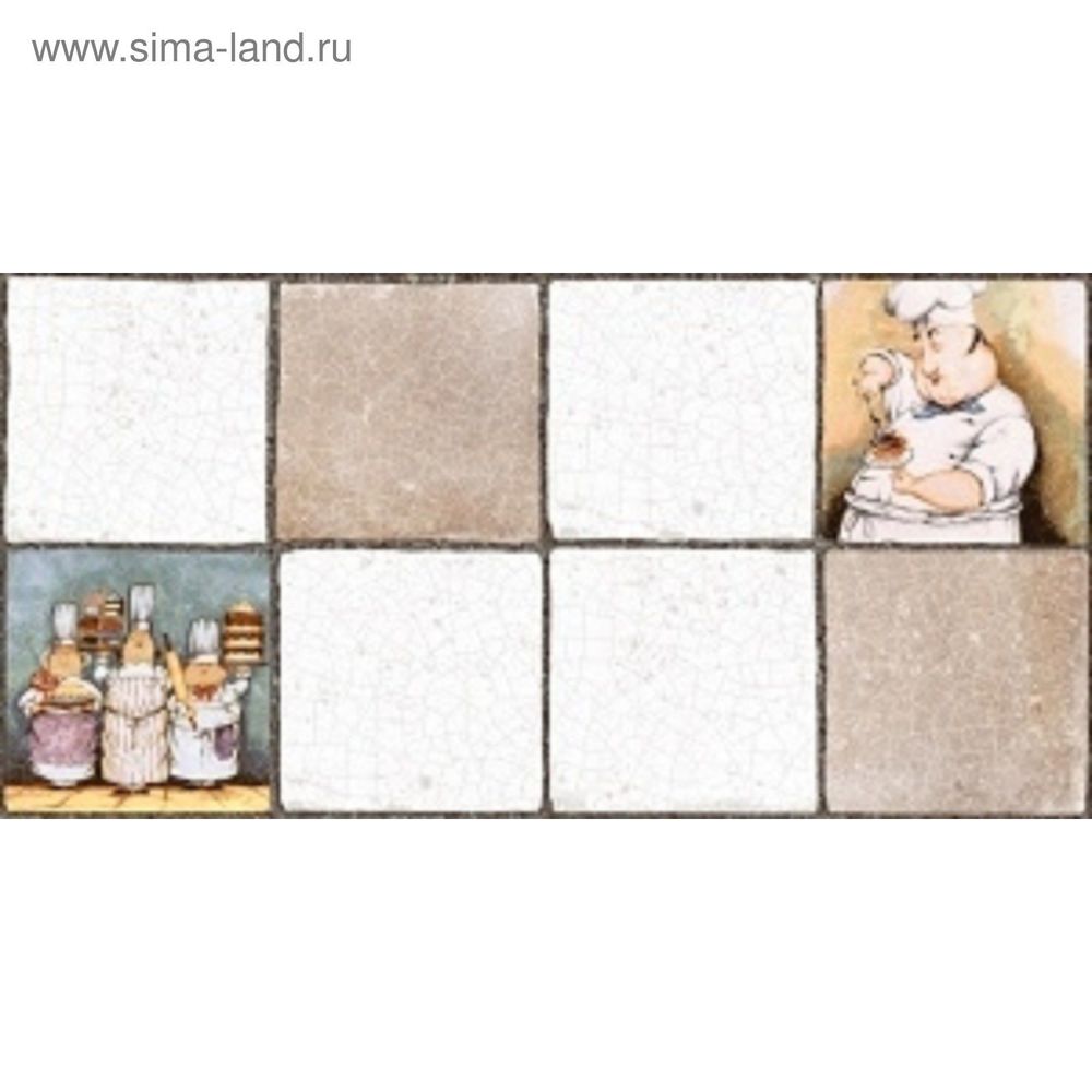 Плитка облиц. ЛАНЧ серый 400х200 ( уп. 15 шт - 1,2 кв.м)