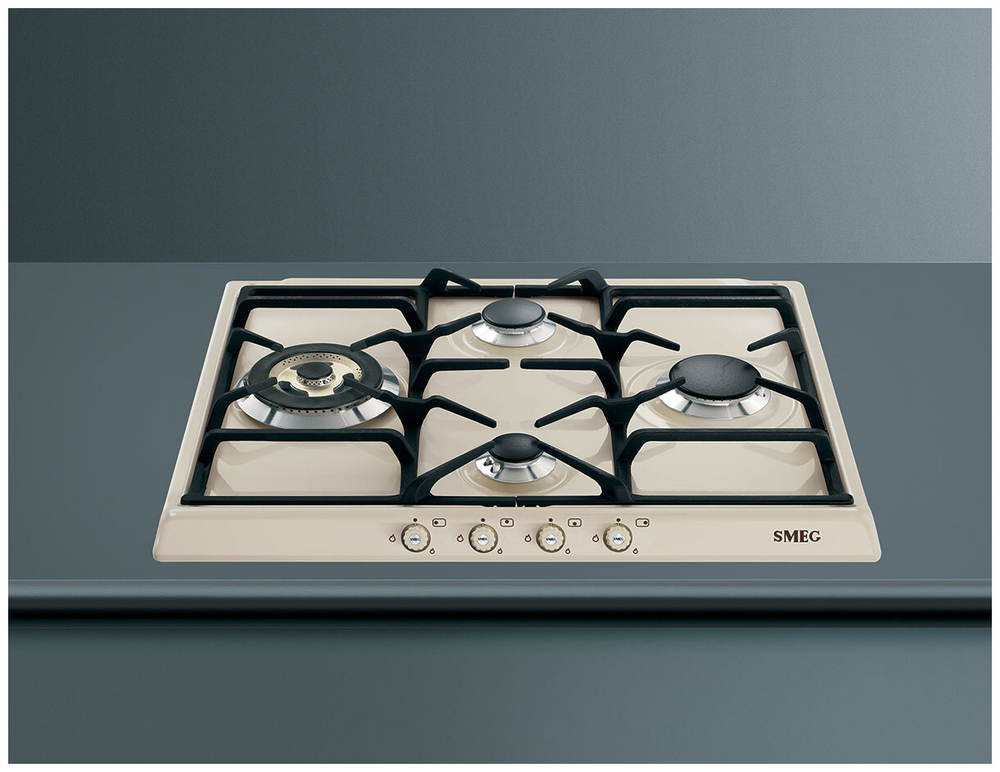 Газовая варочная панель Smeg SR 764 PO