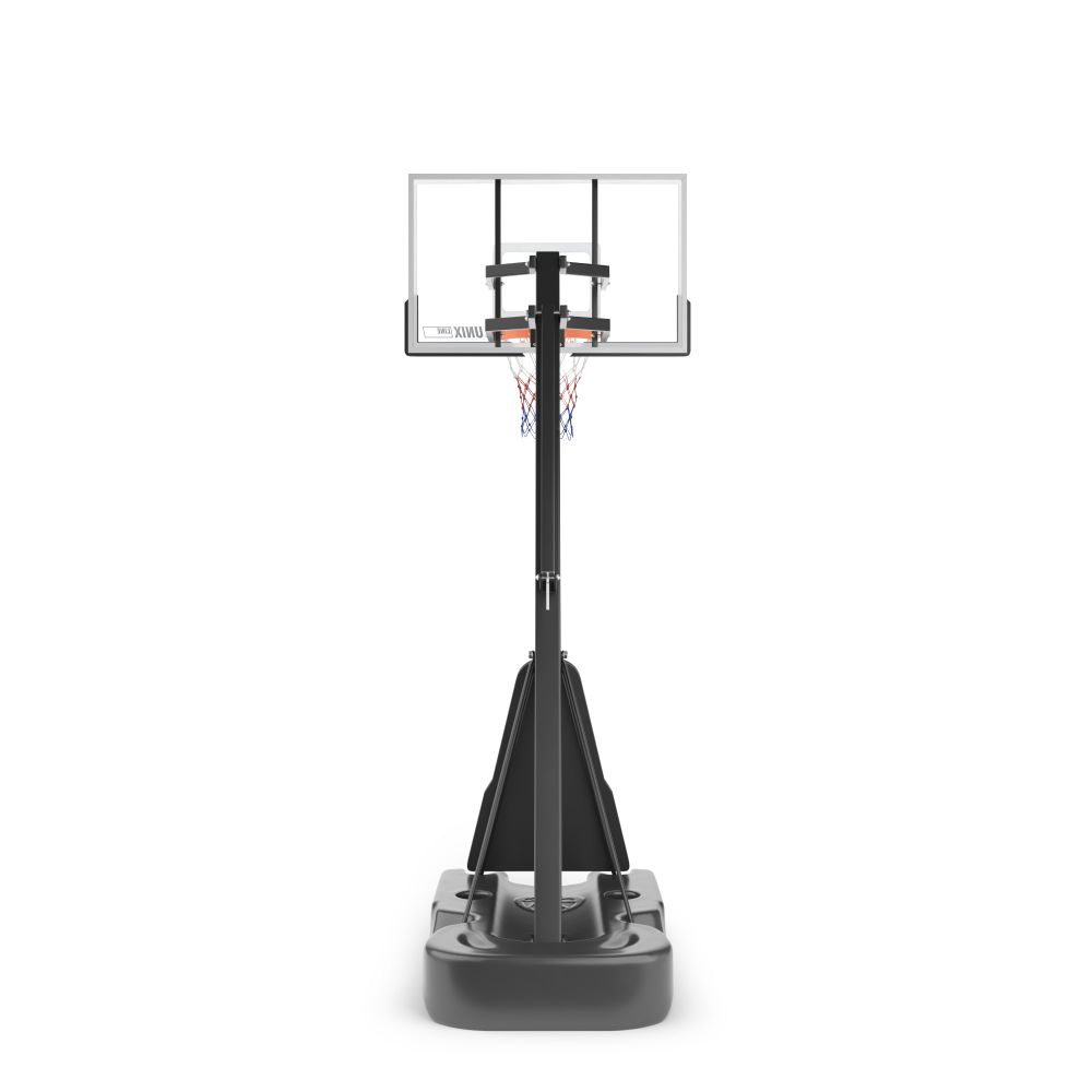 Баскетбольная стойка UNIX Line B-Stand-TG 54x32" (140 х 82 см) R45 H230-305 см