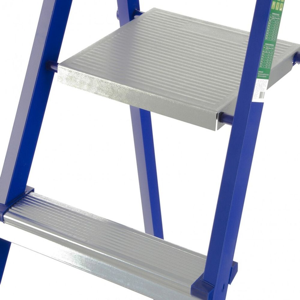 Стремянка, 6 ступеней, стальная, Россия// Сибртех 97846