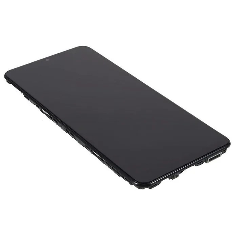 Дисплей для Samsung Galaxy A02 (A022G) с тачскрином и рамкой Черный - OR Ref. (SP)