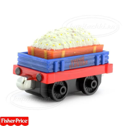 Вагончик с белыми цветочками (Take-n-Play) loose