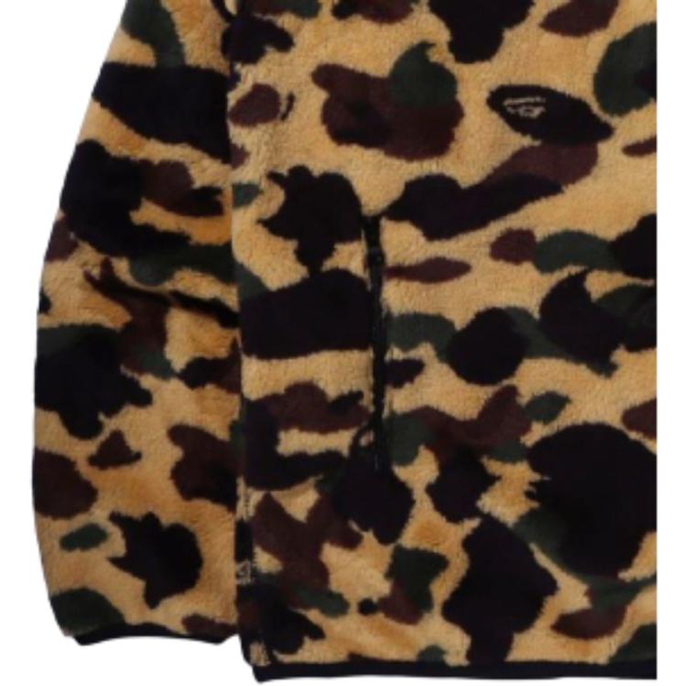 A Bathing Ape 1st Camo Boa Куртка Fw21 желтый