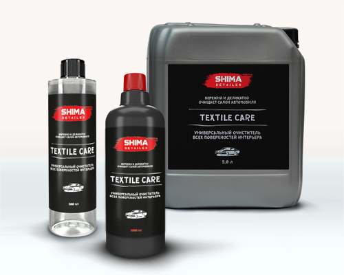 SHIMA DETAILER "TEXTILE CARE" Универсальный высокопенный очиститель всех поверхностей интерьера