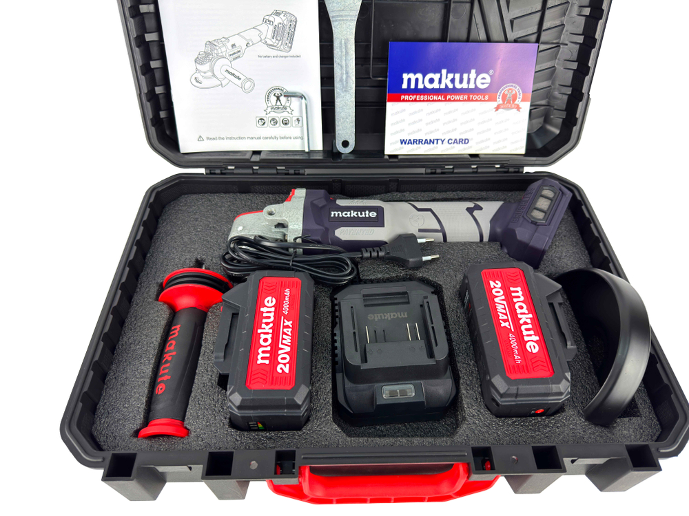 Шлифмашина угловая Makute CAG126-2BL