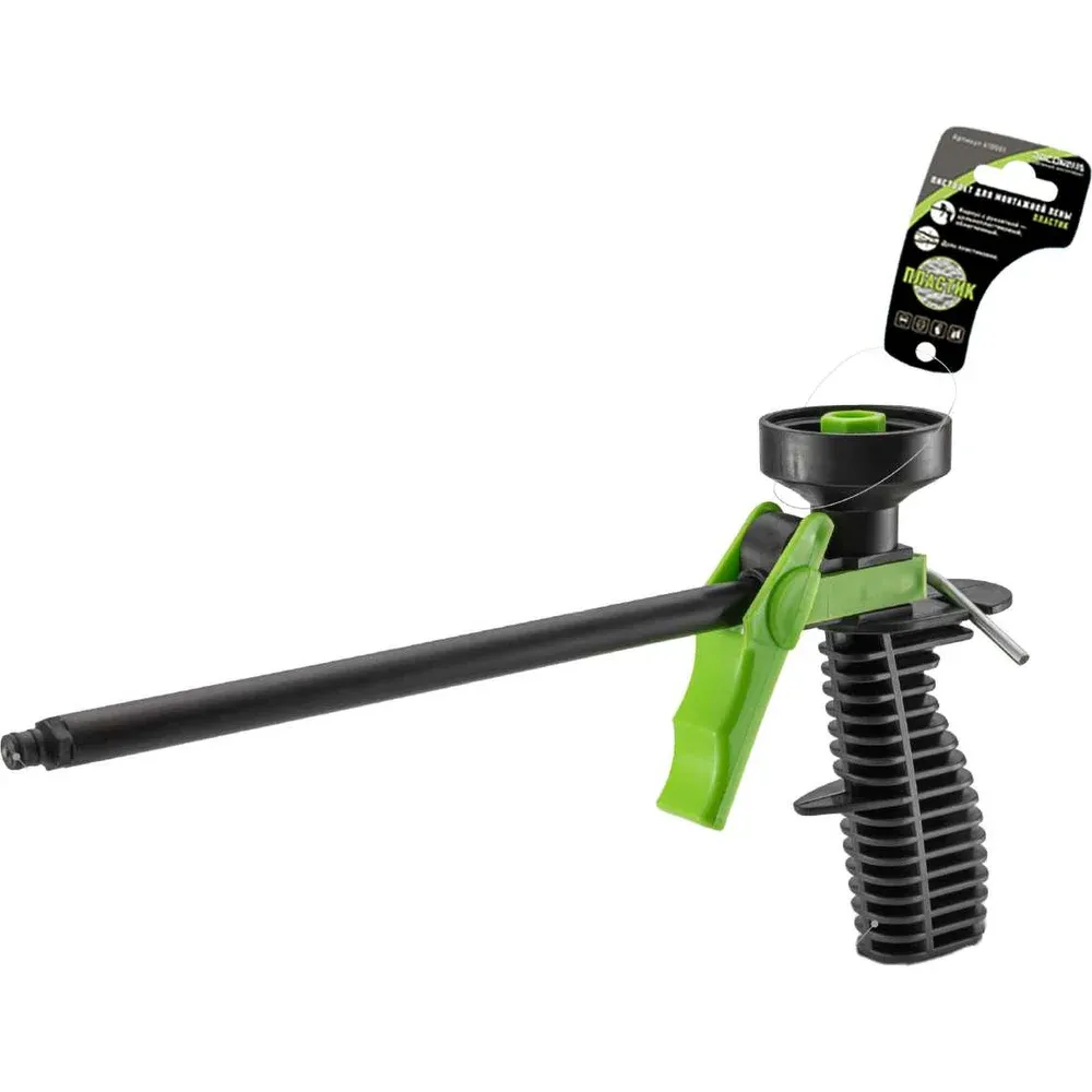 Пистолет для монтажной пены ПЛАСТИК "РОСОМАХА" (610001)