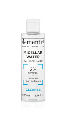 Мицеллярная вода - 2% GLYCERIN, MICELLAR WATER 200 ml. от Elementrè Dermo Cosmetics